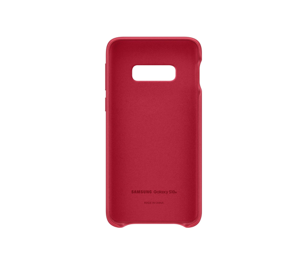 Etui Leather Cover do Samsung Galaxy S10 E czerwone - 478336 - zdjęcie 3